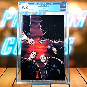 The Boys #1 CGC 9.8 Kickstarter Exclusive Virgin Variant 1st Appearances!
